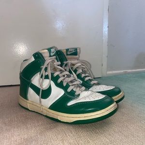 Nike dunk high green off white